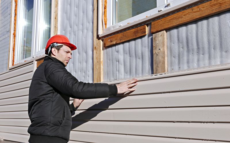 Installing vinyl siding